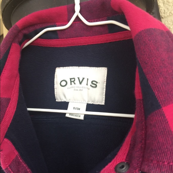 Orvis Women’s Fleece lined Collared Shirt S - Picture 4 of 6